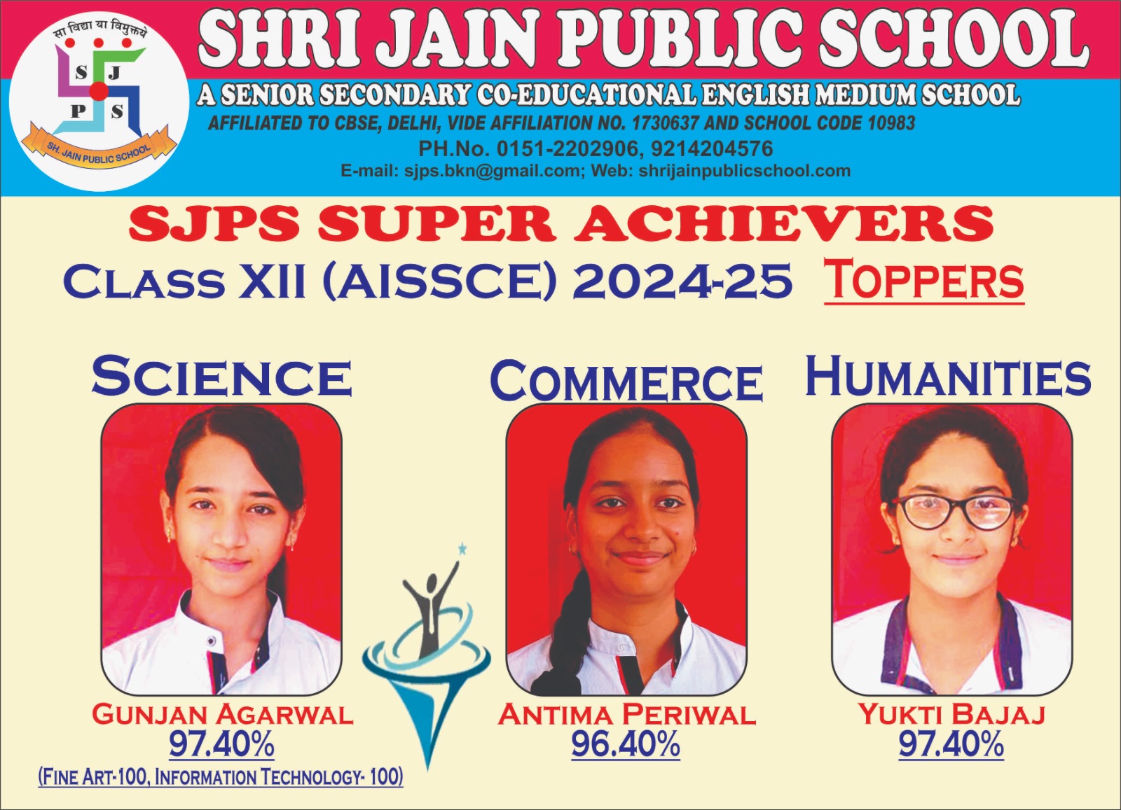 SJPS SUPER ACHIVERS - 2024-25