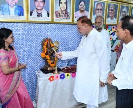 INAUGURATION OF SJPS PAVILION AND FELICITATION OF SUPER ACHIEVERS BY DR B.D KALLA AT SJPS