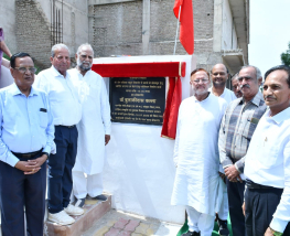 INAUGURATION OF SJPS PAVILION AND FELICITATION OF SUPER ACHIEVERS BY DR B.D KALLA AT SJPS