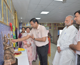 HINDI PAKHWADA CELEBRATION AT SJPS KAVI SAMMELAN CHIEF GUEST – MS SIDDHI KUMARI ,MLA ( BIKANER EAST)