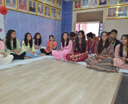 HINDI PAKHWADA CELEBRATION AT SJPS KAVI SAMMELAN CHIEF GUEST – MS SIDDHI KUMARI ,MLA ( BIKANER EAST)