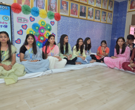 HINDI PAKHWADA CELEBRATION AT SJPS KAVI SAMMELAN CHIEF GUEST – MS SIDDHI KUMARI ,MLA ( BIKANER EAST)