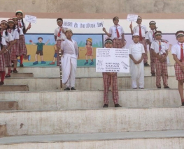SWACHHATA HI SEVA CAMPAIGN AT SJPS :2023 SWACHHATA PLEDGE EK KADAM SWACHHATA KI AUR
