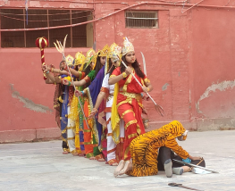 Navratri Celebration at SJPS 2023