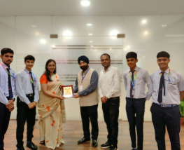 INNOVATIVE PROJECTION OF SJPS 2023 CBSE SKILL EXPO NATIONAL GUIDANCE FESTIVAL