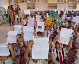 INTERNATIONAL E–WASTE DAY WAS CELEBRATED AT SJPS THROUGH VARIOUS ACTIVITIES 2023