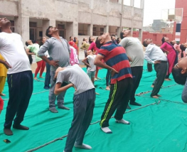 SJPians CELEBRATED INTERNATIONAL YOGA DAY 21 June , 2019