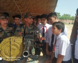 VISIT TO MILITARY EQUIPMENT