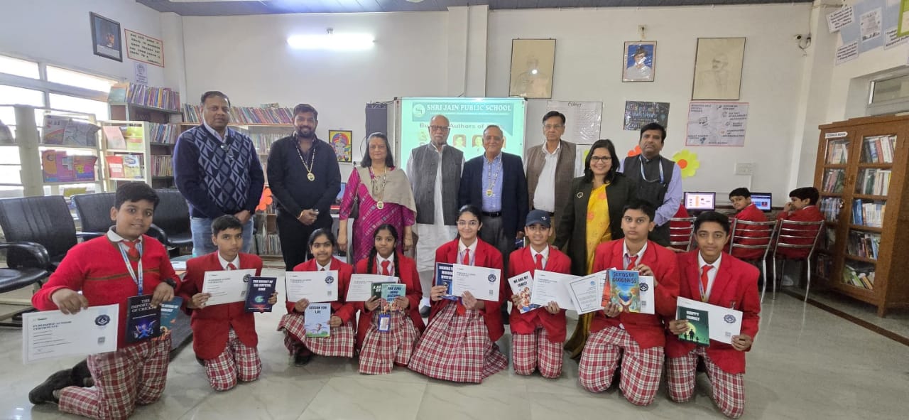 Grand Launch of SJPS E-Library and Honour of Budding Authors & 21-Day Challenge Winners
