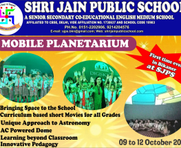 GLOBAL MOBILE PLANETARIUM VISION AT SJPS 2023